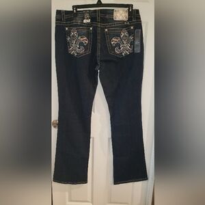 MISS ME EASY BOOT JEANS SIZE W36 L35